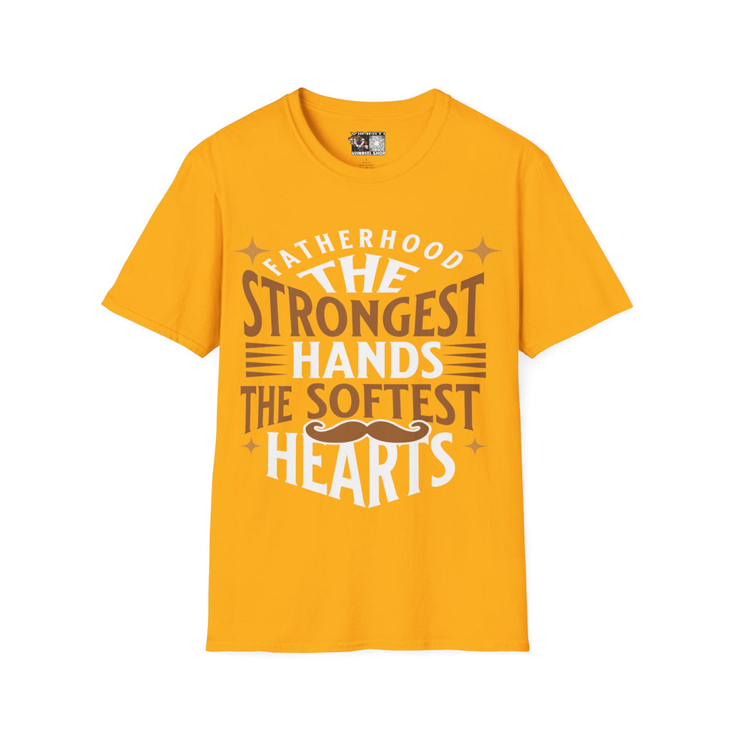 Fatherhood T-Shirt, Softstyle Tee for Dads, Gifts for Father's Day, Casual Wear, Unique Men’s Apparel, Family Celebration Top