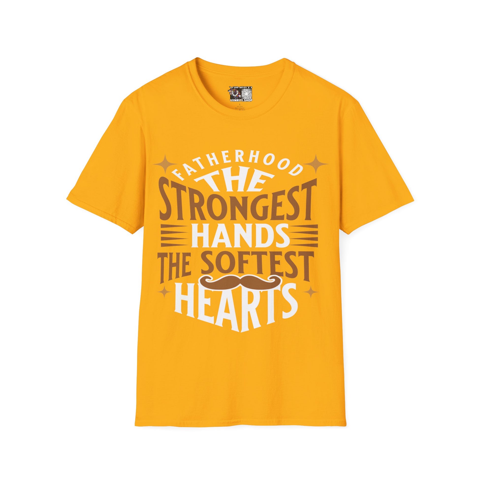 Fatherhood T-Shirt, Softstyle Tee for Dads, Gifts for Father's Day, Casual Wear, Unique Men’s Apparel, Family Celebration Top
