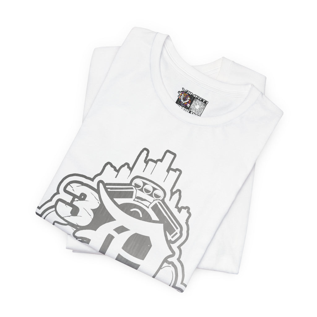 Detroit Vintage Logo T-Shirt — D City Skyline Emblem