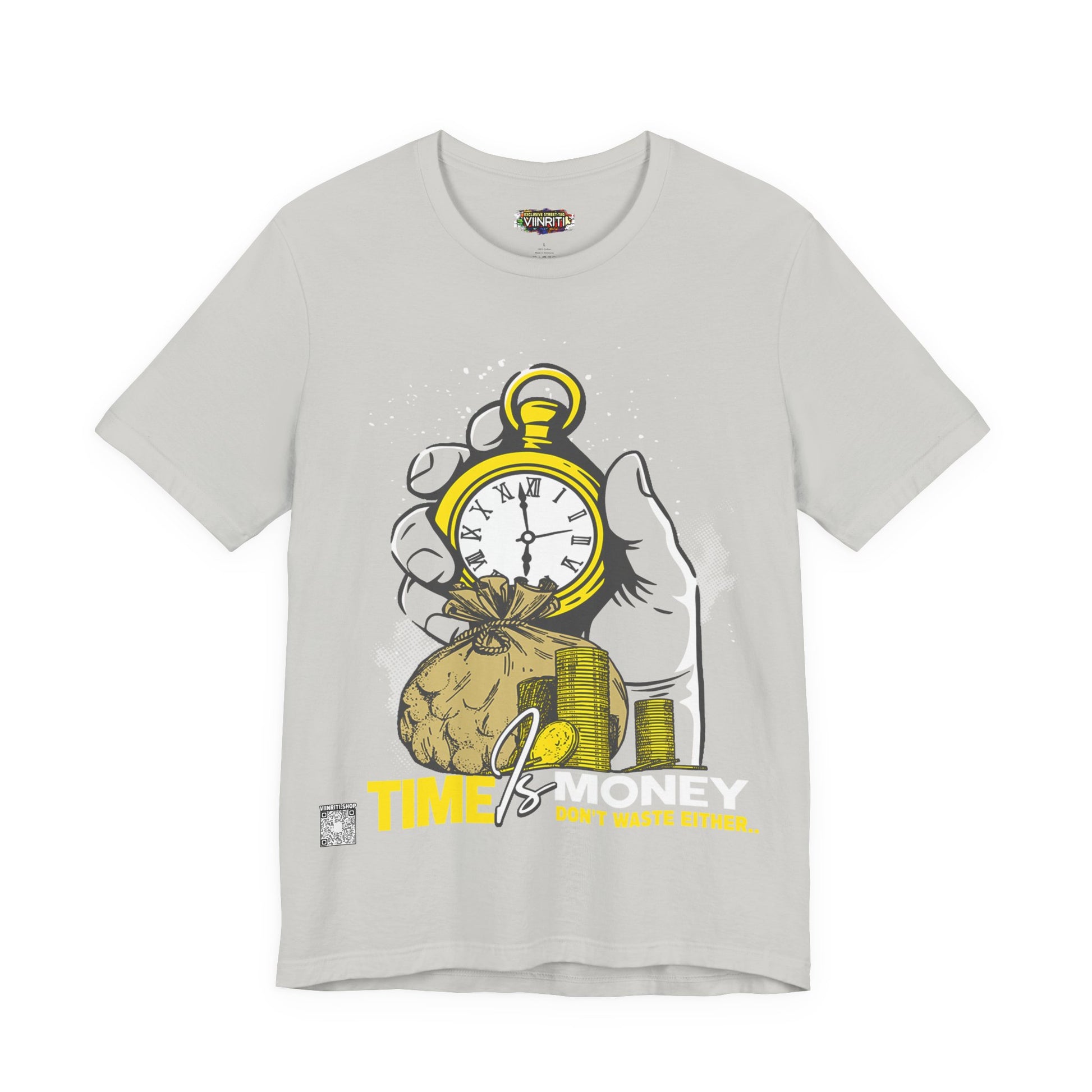 TIME IS MONEY Unisex Jersey Short Sleeve Tee