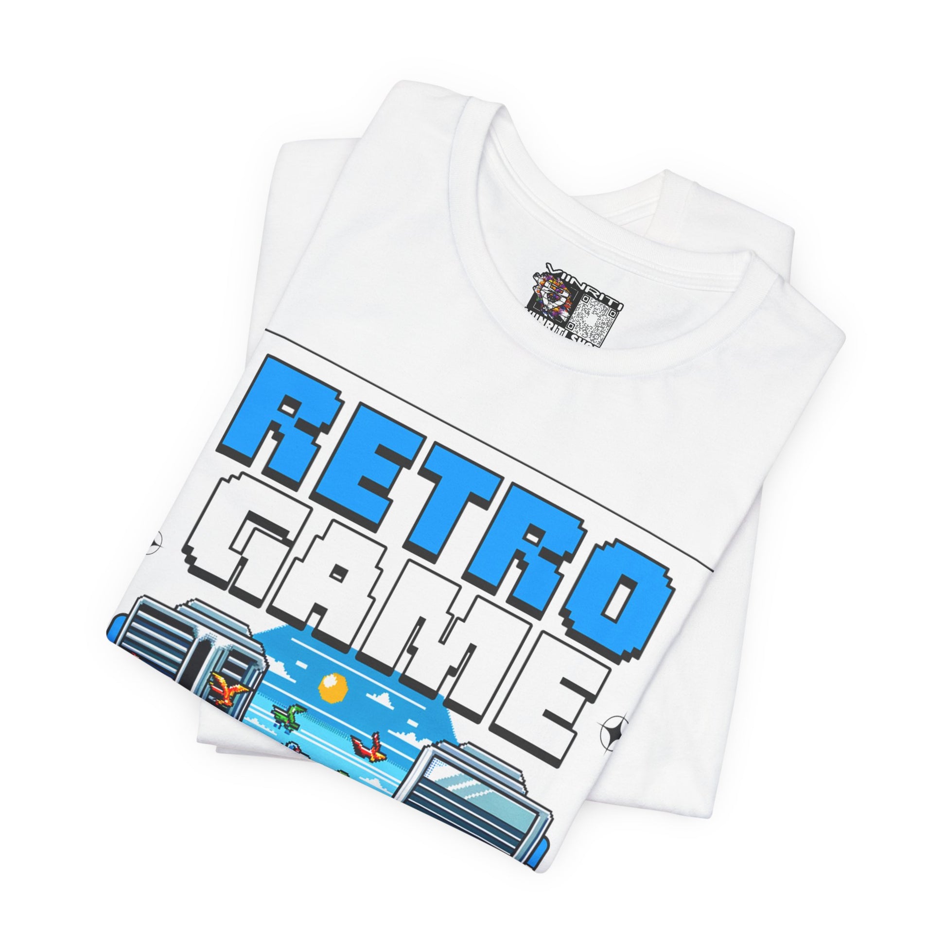 Retro Game T‑Shirt — 8‑Bit Arcade Scene Tee