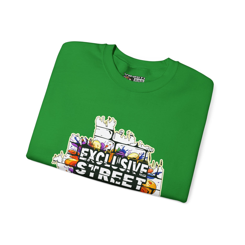 VIINRITI EXCLUSIVE Graffiti 'Exclusive Street Tag' Crewneck Sweatshirt