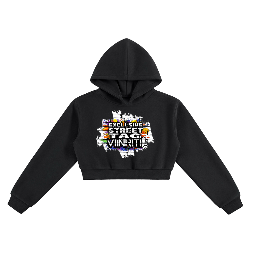 """""VIINRITI EXCLUSIVE Essential Cropped Hoodie