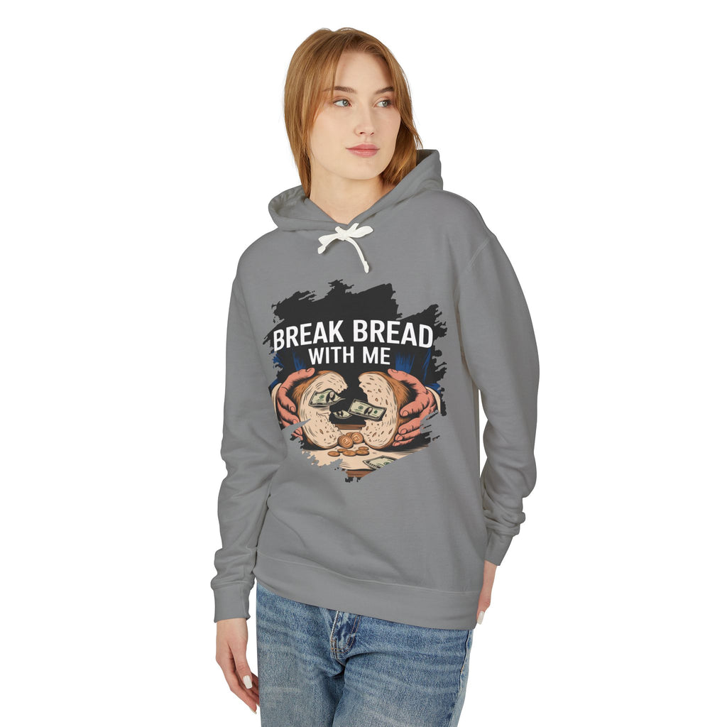 Break Bread With Me Hoodie — Cozy Bread Lovers Graphic Hoodie