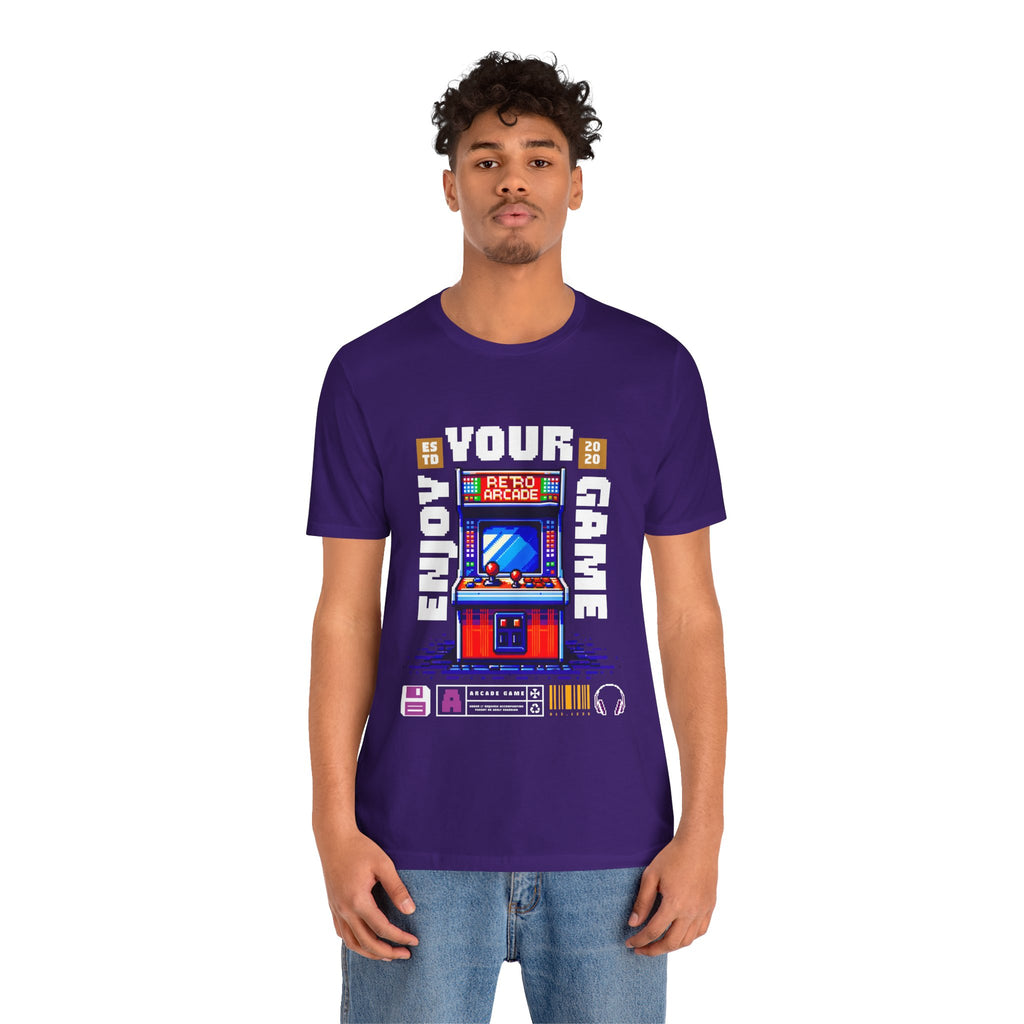 """"''Retro Arcade T-Shirt — Enjoy Your Game Vintage Gaming Tee