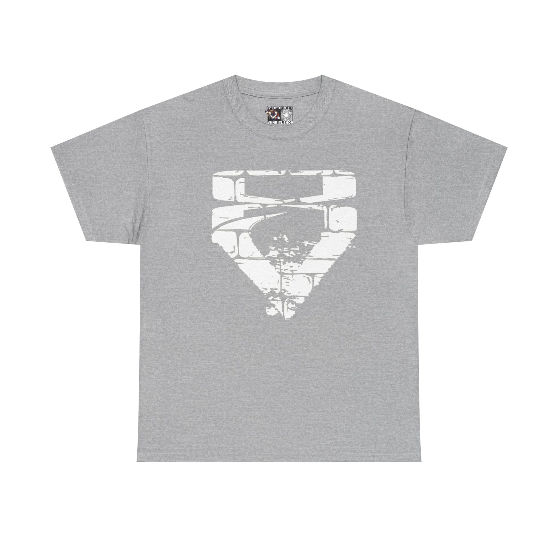 """"VIINRITI Snake Head Graphic Tee — Fierce Black Snake Illustration T-Shirt