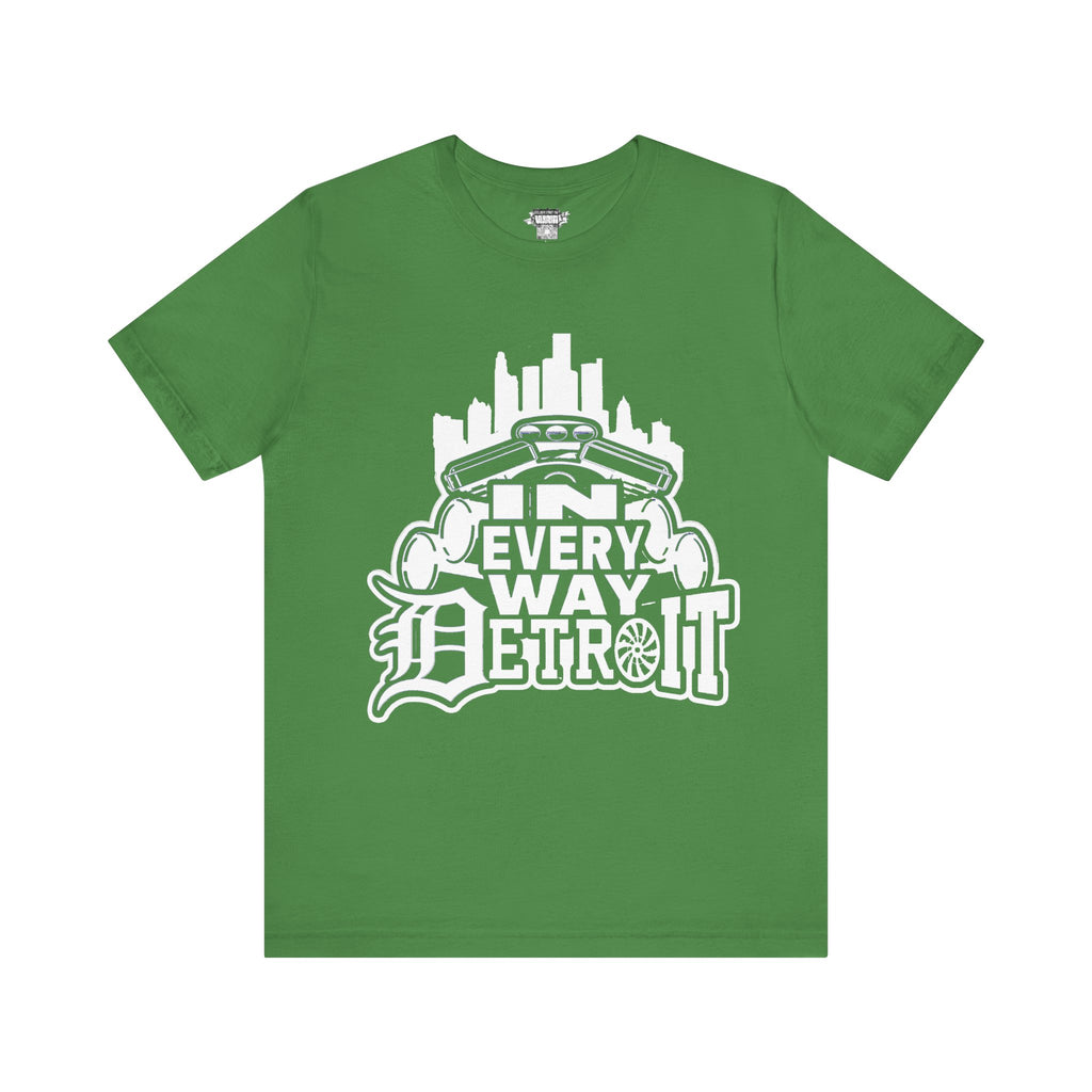 Detroit Big Pipes Unisex Tee, City Pride Shirt, Automotive Enthusiast Top, Casual Wear, Gift for Detroit Lovers