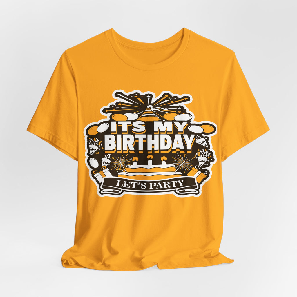 IT'S MY BIRTHDAY SHIRT MULTICOLOR