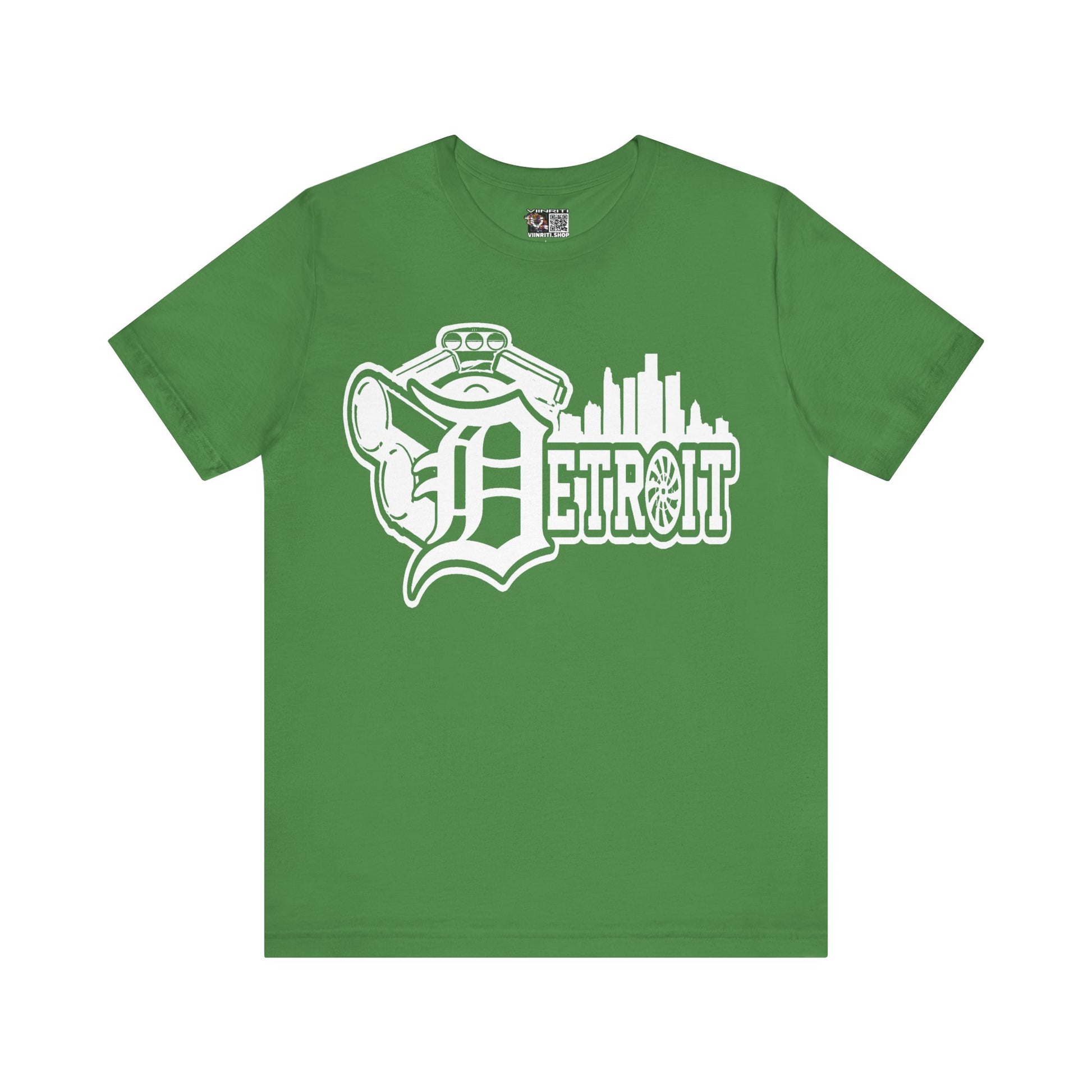 Detroit Skyline Tee — Vintage Motor City Logo T-Shirt