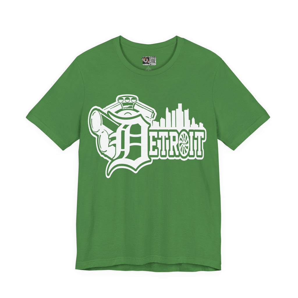 Detroit Skyline Tee — Vintage Motor City Logo T-Shirt