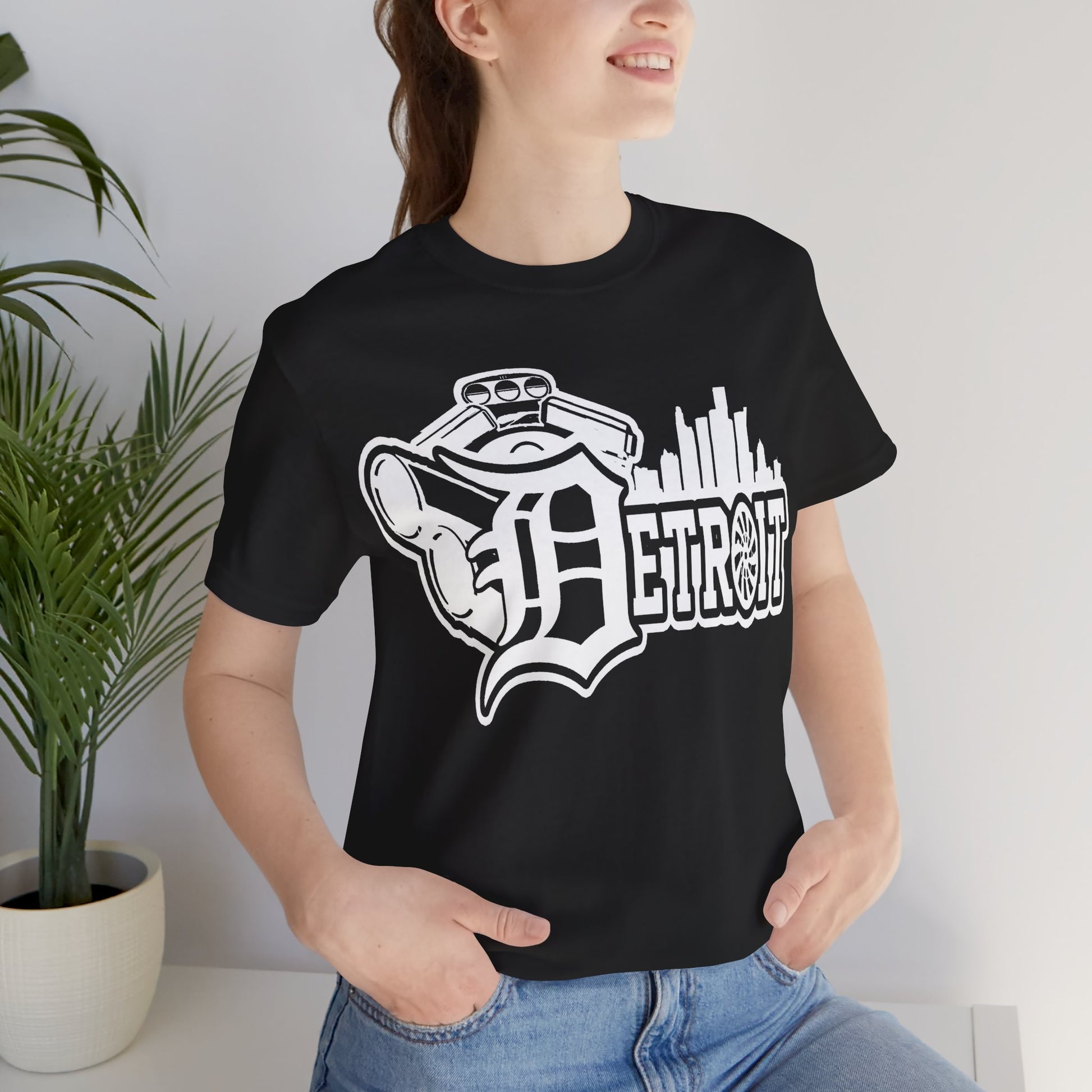 Detroit Skyline Tee — Vintage Motor City Logo T-Shirt
