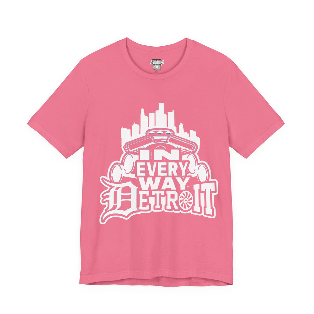 Detroit Big Pipes Unisex Tee, City Pride Shirt, Automotive Enthusiast Top, Casual Wear, Gift for Detroit Lovers