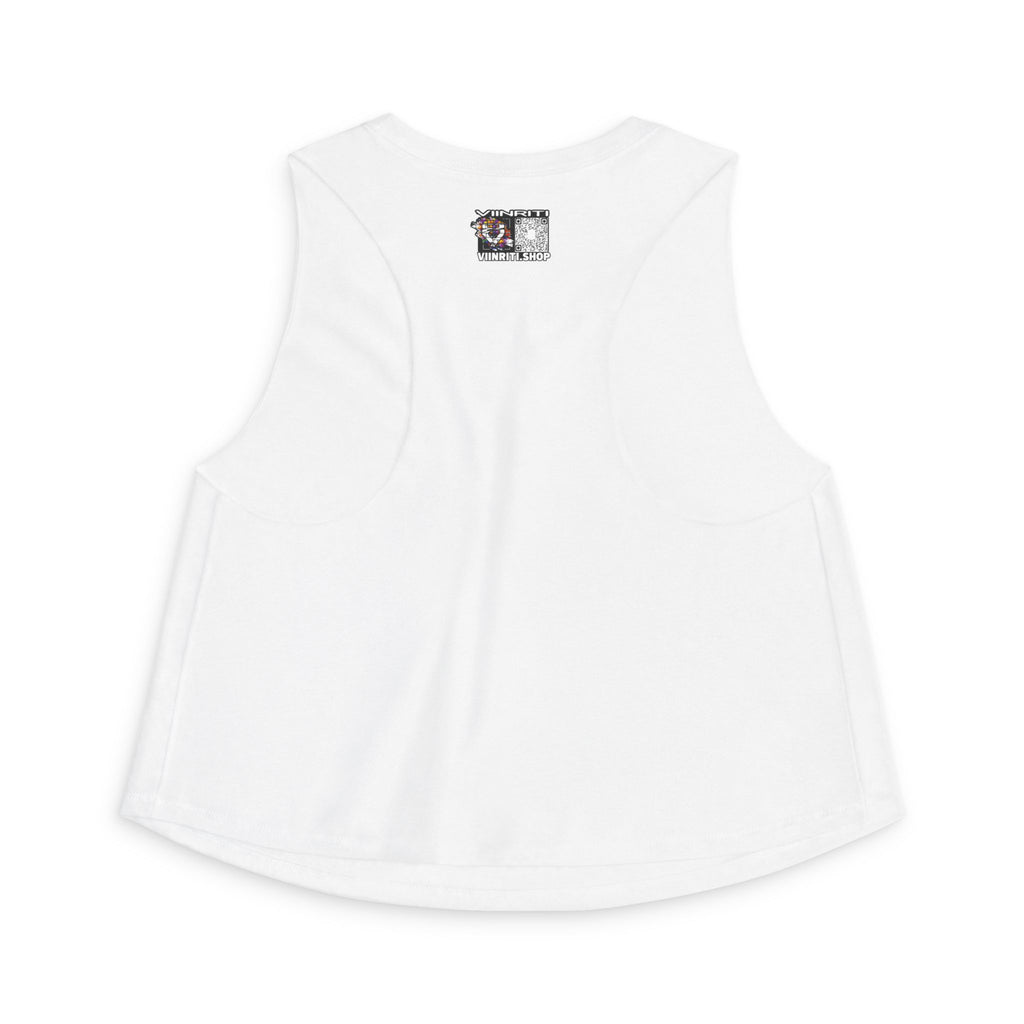 """" Viinriti Graffiti Brick 'Exclusive Street Tag' Women's Crop Top