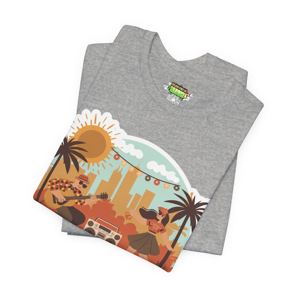 Detroit 313 Summer Retro Tee - Unisex Jersey Short Sleeve T-Shirt for City Lovers, Travel Enthusiasts, Casual Wear, Gifts, Summer Vibes