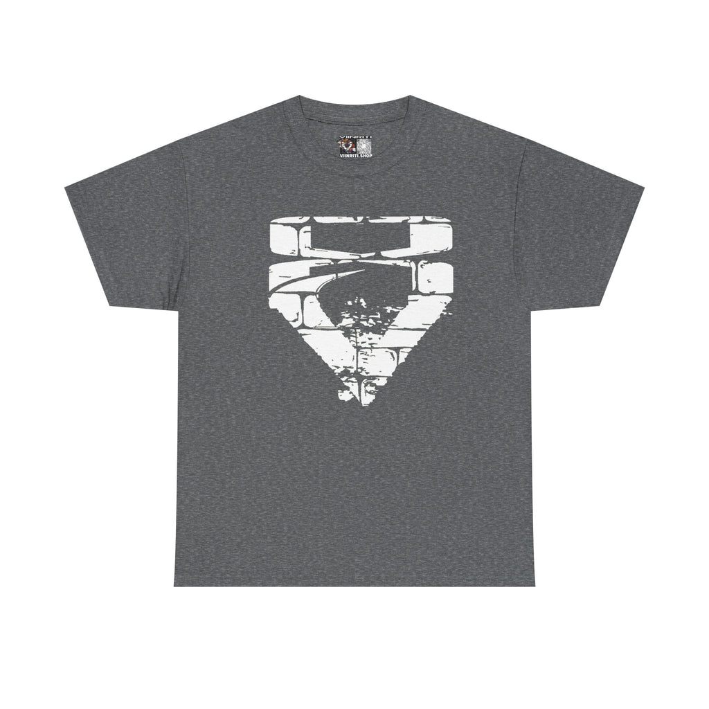 """"VIINRITI Snake Head Graphic Tee — Fierce Black Snake Illustration T-Shirt
