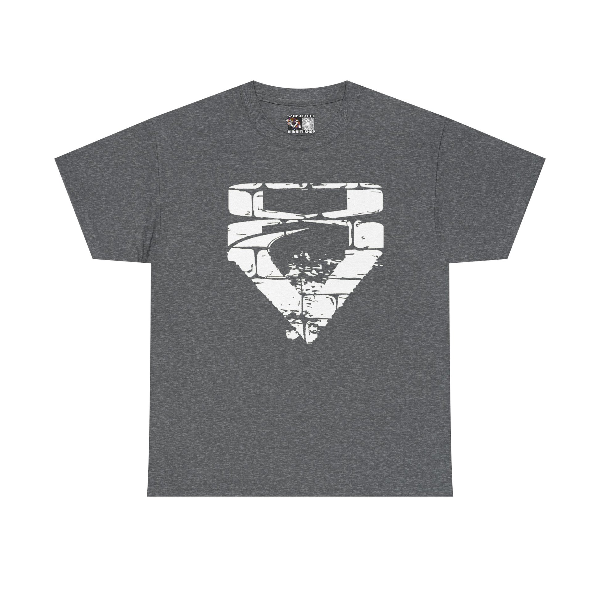 """"VIINRITI Snake Head Graphic Tee — Fierce Black Snake Illustration T-Shirt