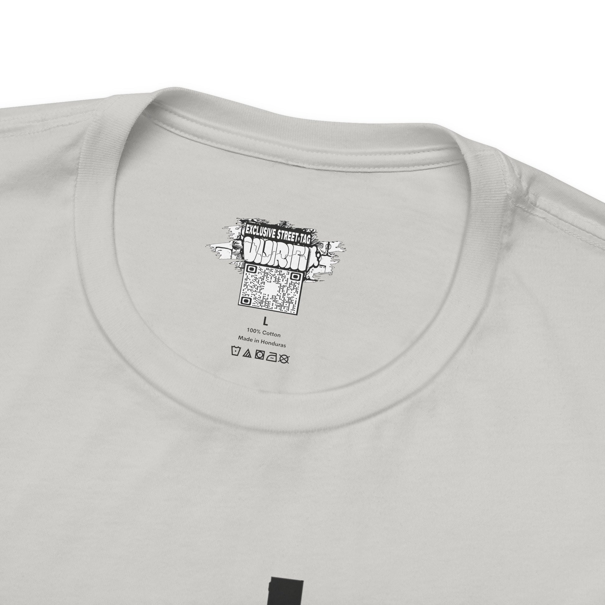 Detroit D Monochrome Tee — City Skyline & Motor Graphic T-Shirt