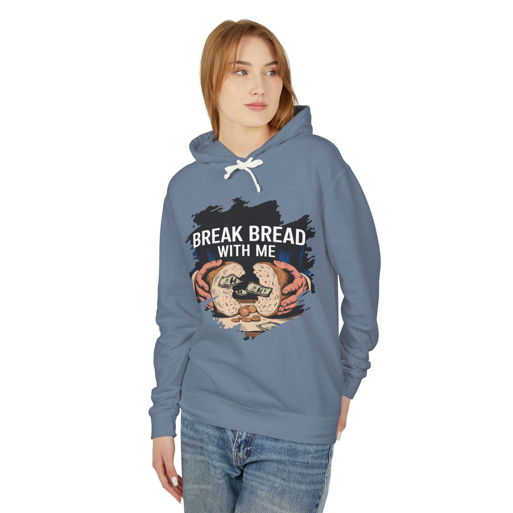 Break Bread With Me Hoodie — Cozy Bread Lovers Graphic Hoodie