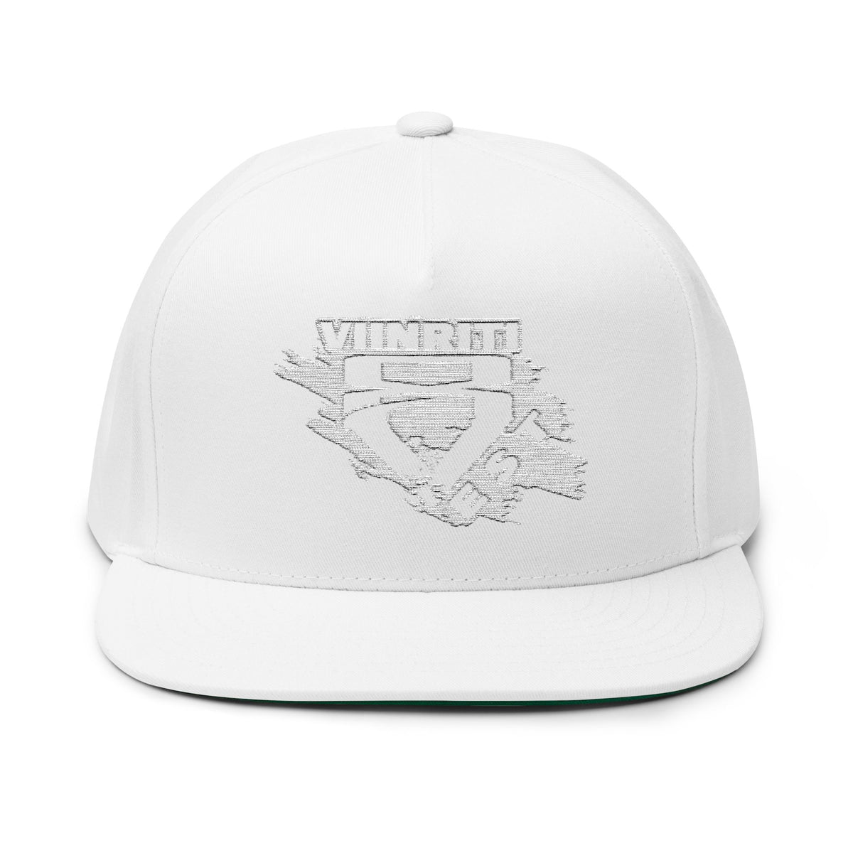 VIINRITI Embroidered Nevada Outline Flat Bill Cap – Distressed State Logo Snapback