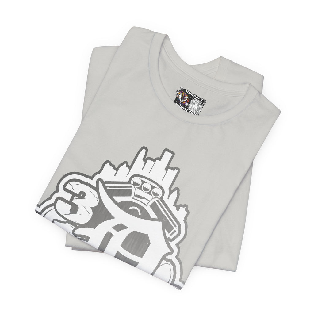 Detroit Vintage Logo T-Shirt — D City Skyline Emblem