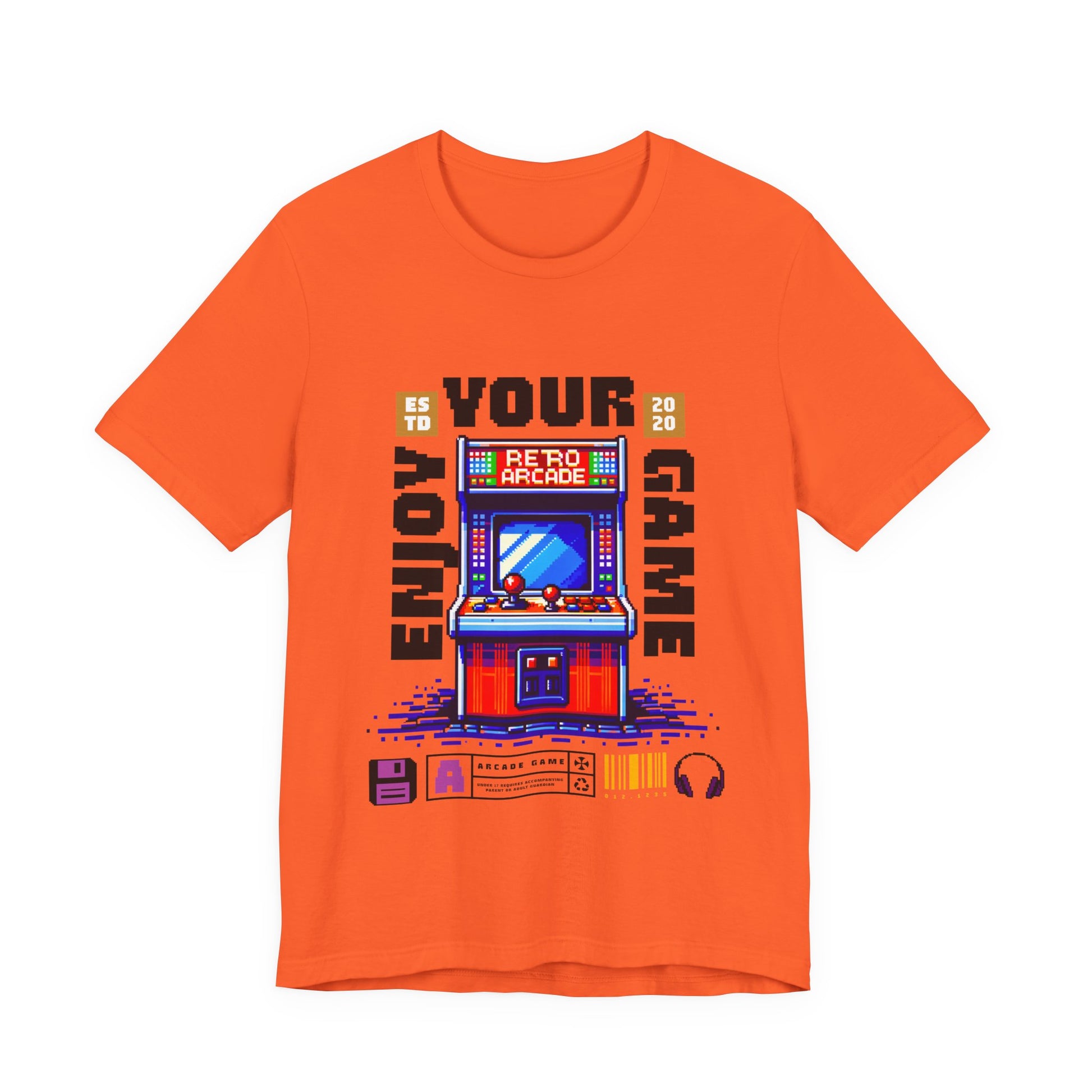 """"''Retro Arcade T-Shirt — Enjoy Your Game Vintage Gaming Tee