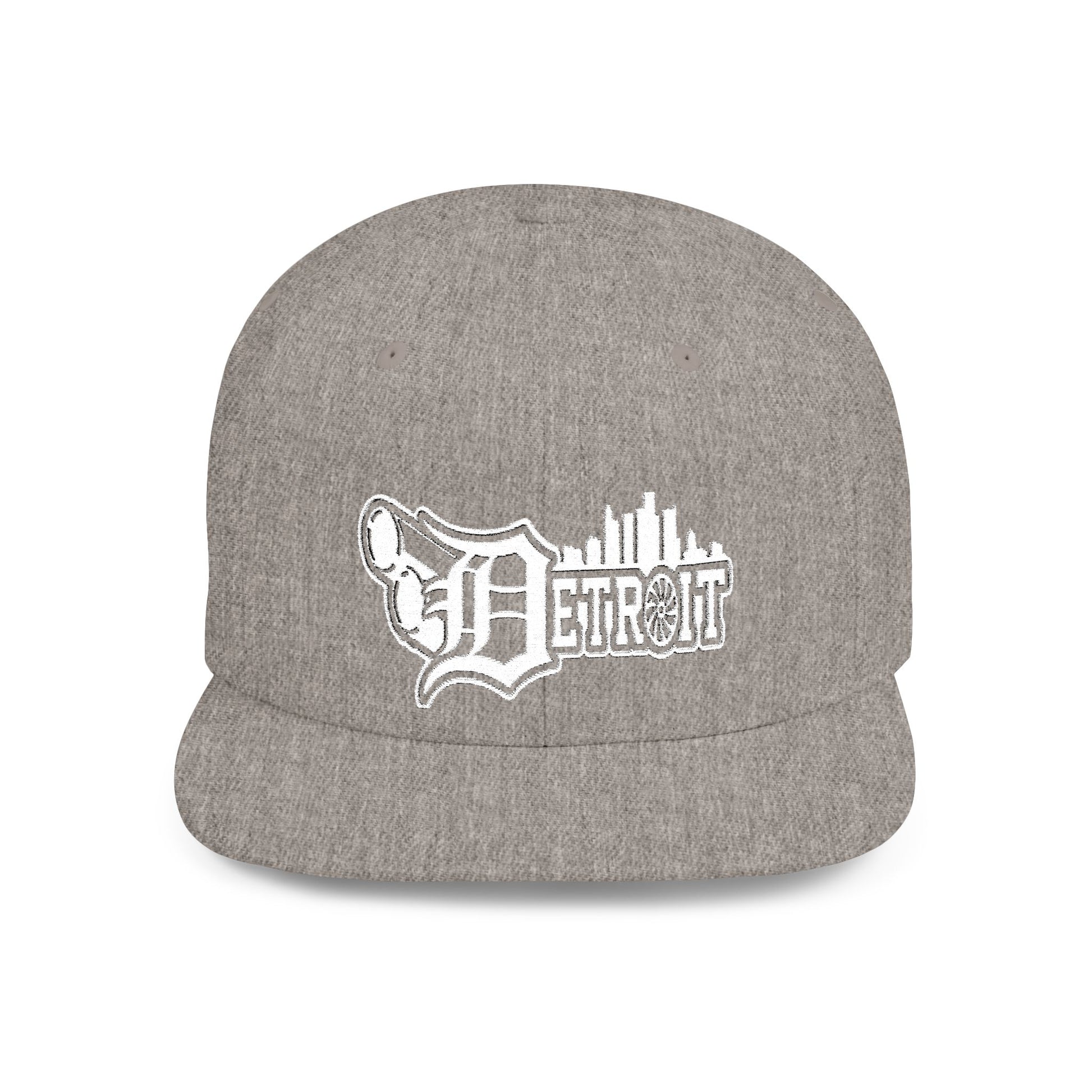 Big pipes detroit Flat Bill Snapback