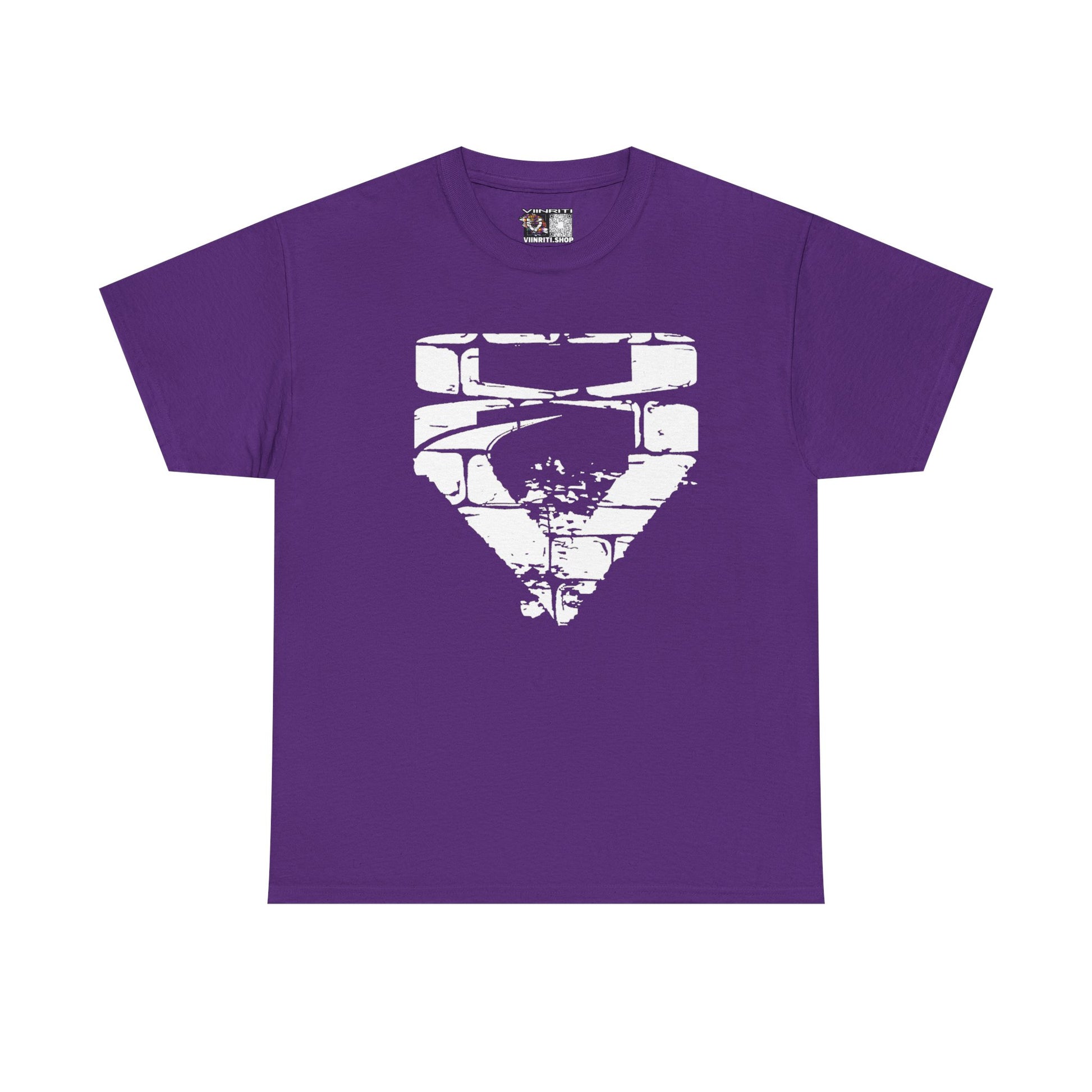 """"VIINRITI Snake Head Graphic Tee — Fierce Black Snake Illustration T-Shirt