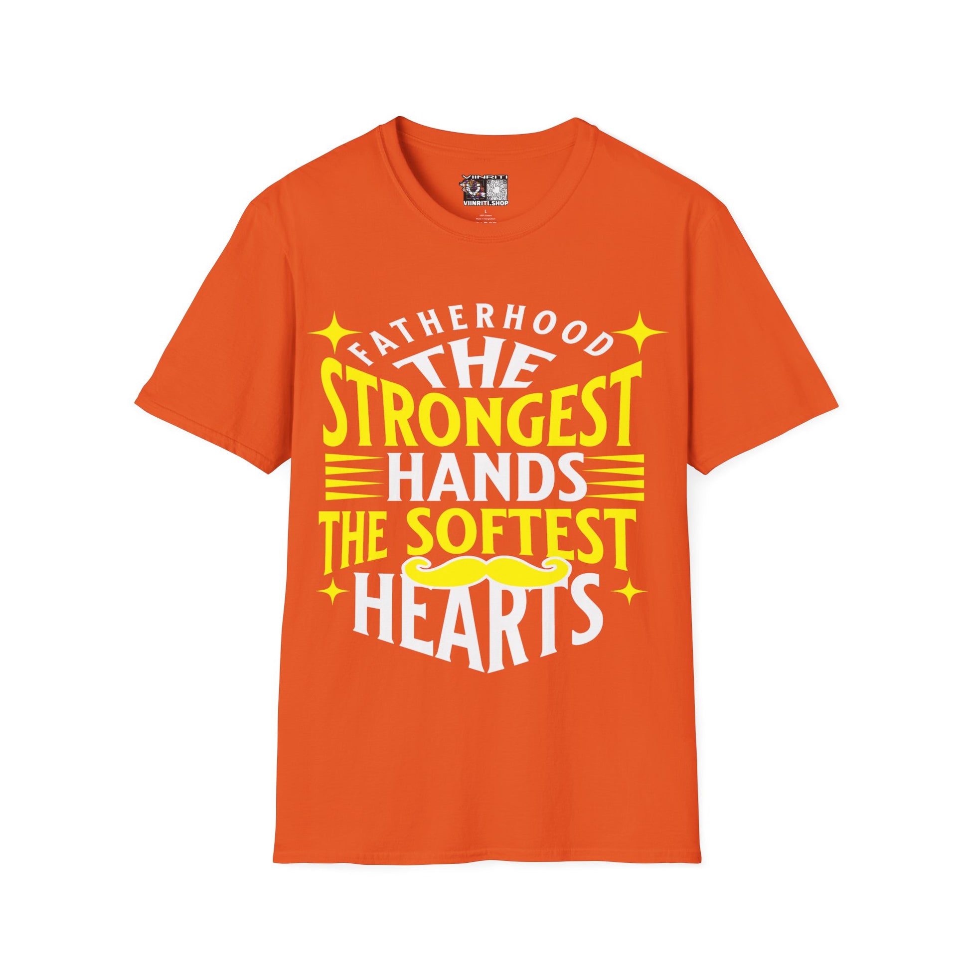 Fatherhood T-Shirt, Softstyle Tee for Dads, Gifts for Father's Day, Casual Wear, Unique Men’s Apparel, Family Celebration Top