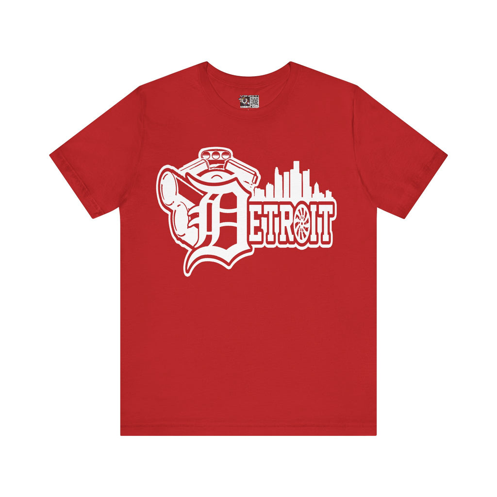 Detroit Skyline Tee — Vintage Motor City Logo T-Shirt