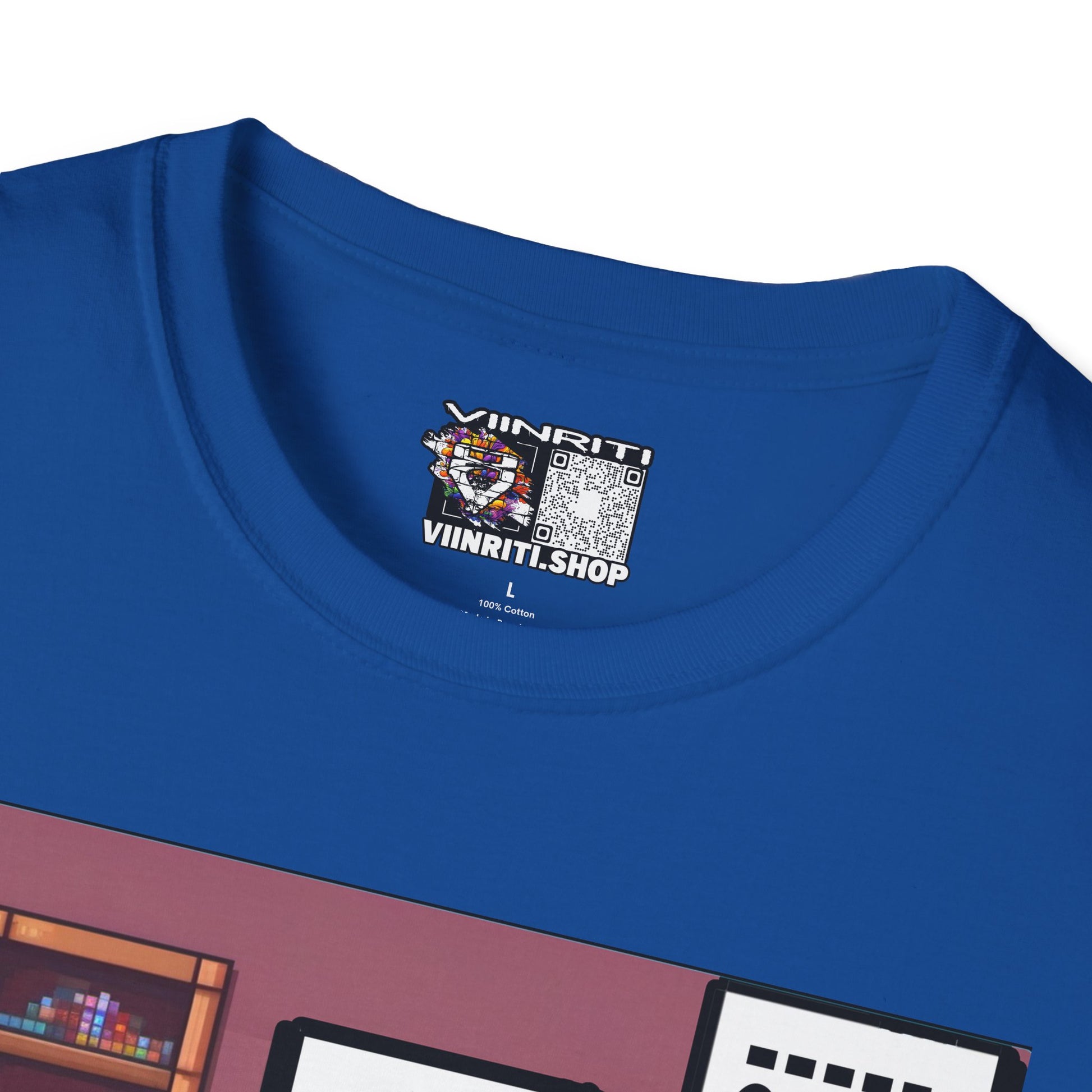 Gamer Room T-Shirt — "I'm Trying to Play the Game" Retro Pixel Art Tee