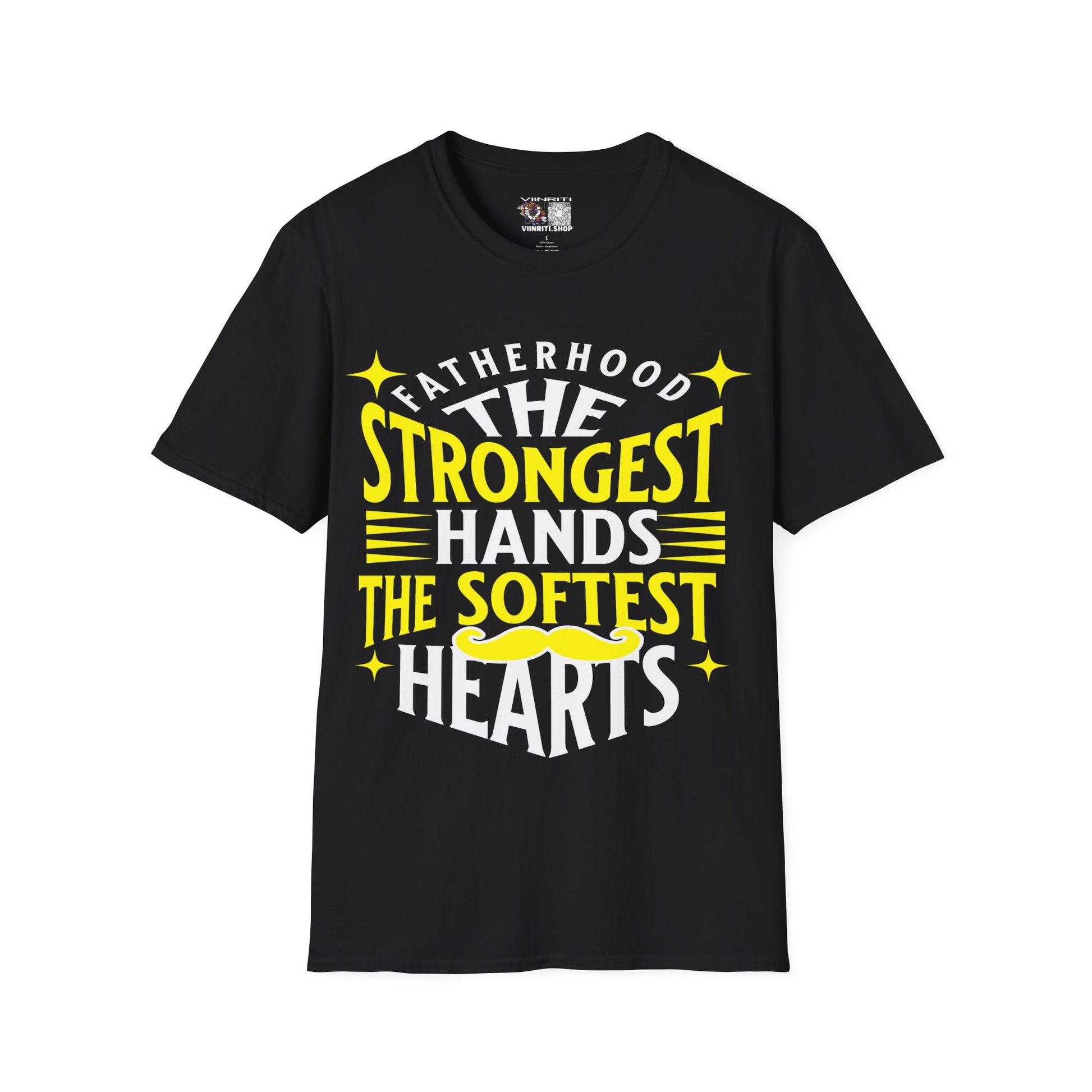 Fatherhood T-Shirt, Softstyle Tee for Dads, Gifts for Father's Day, Casual Wear, Unique Men’s Apparel, Family Celebration Top