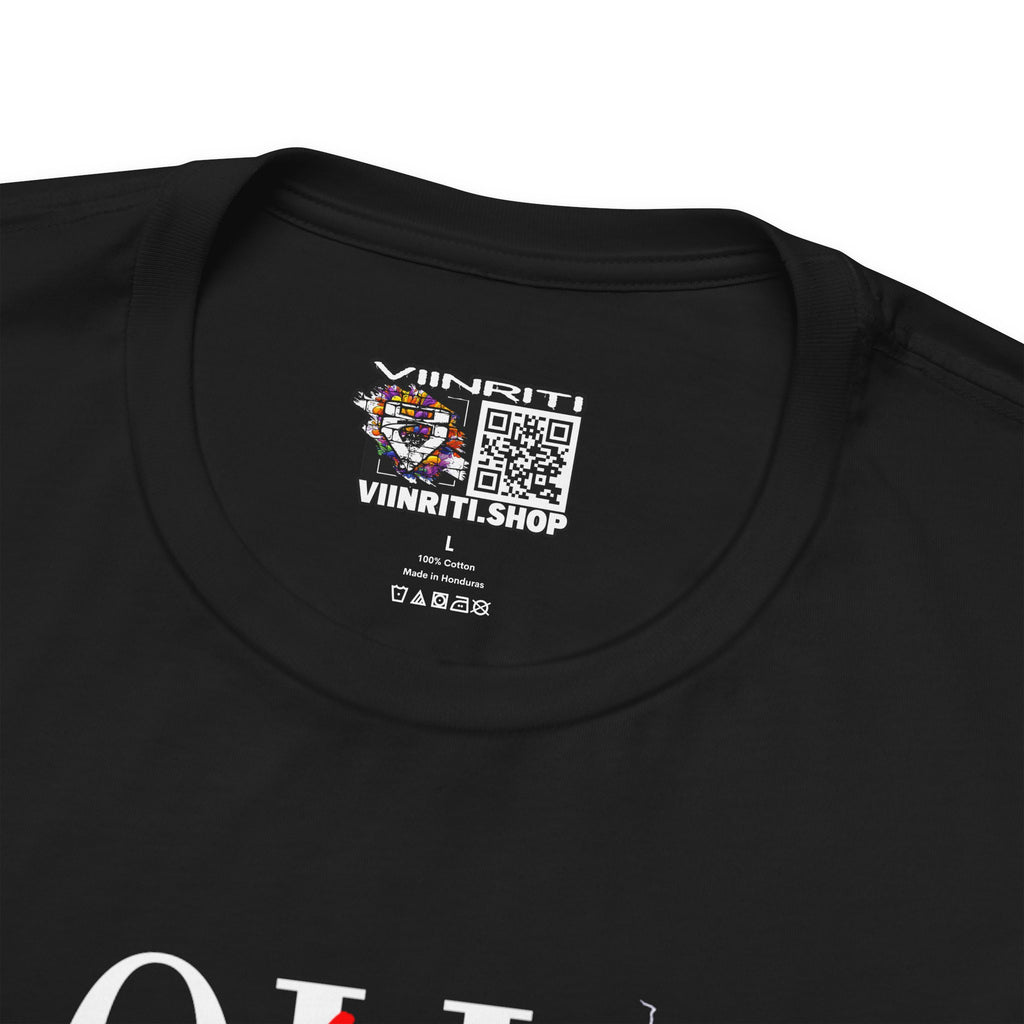 Dollar Cherub Graphic Tee — Streetwear Statue, Money Collage T-Shirt
