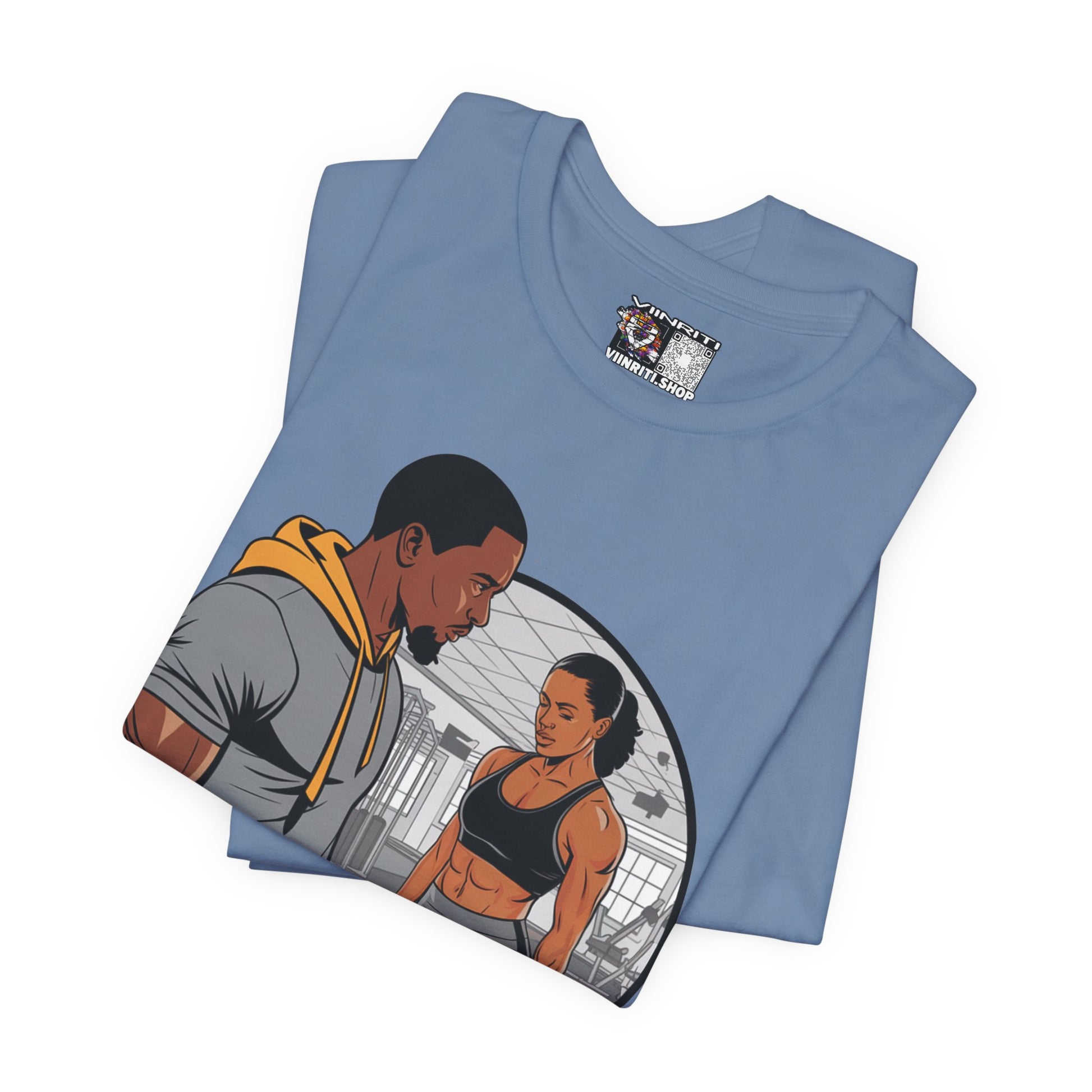 Gym Vibes T‑Shirt — “I’m a Man That Like the Girls That Be in the Gym” Fitness Tee