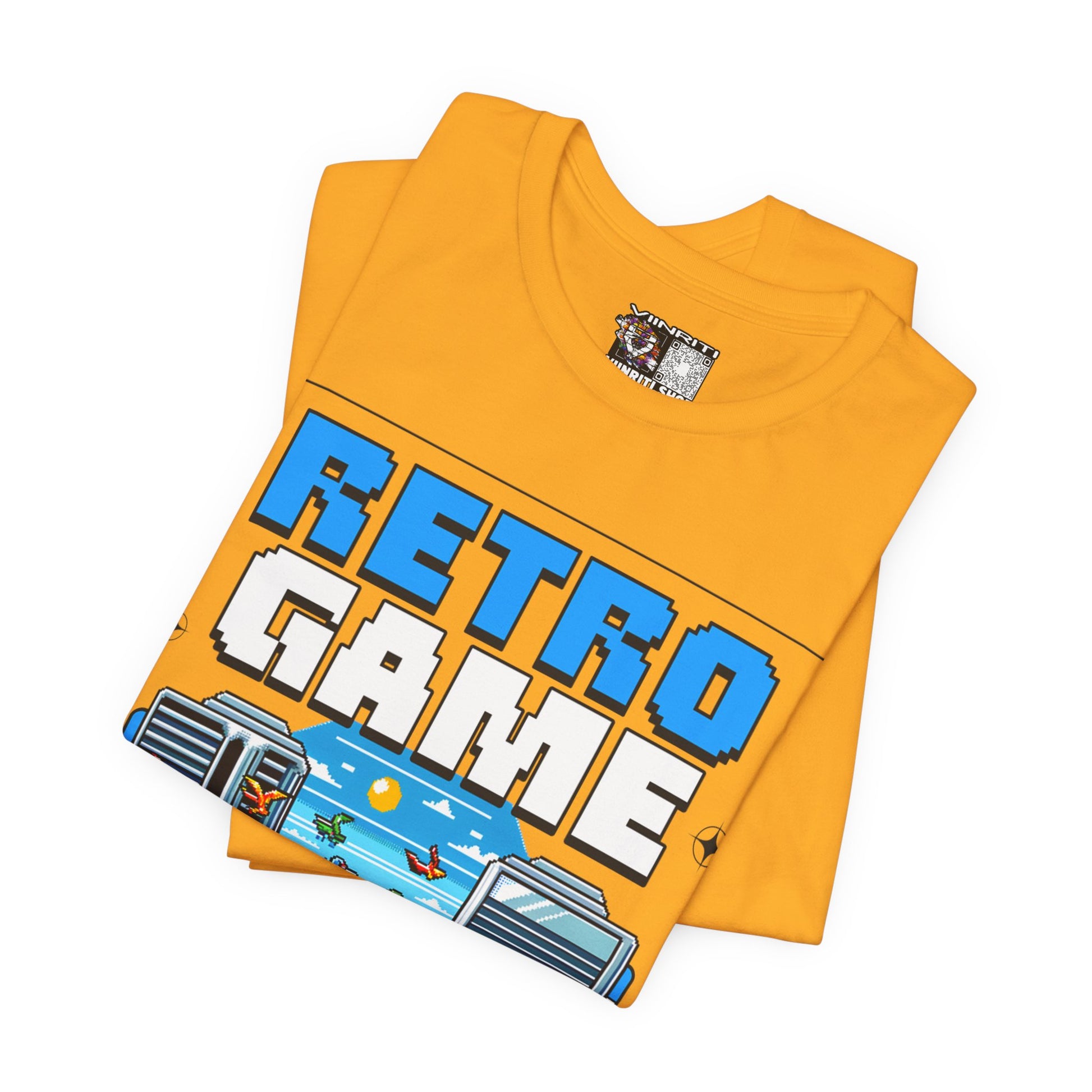 Retro Game T‑Shirt — 8‑Bit Arcade Scene Tee
