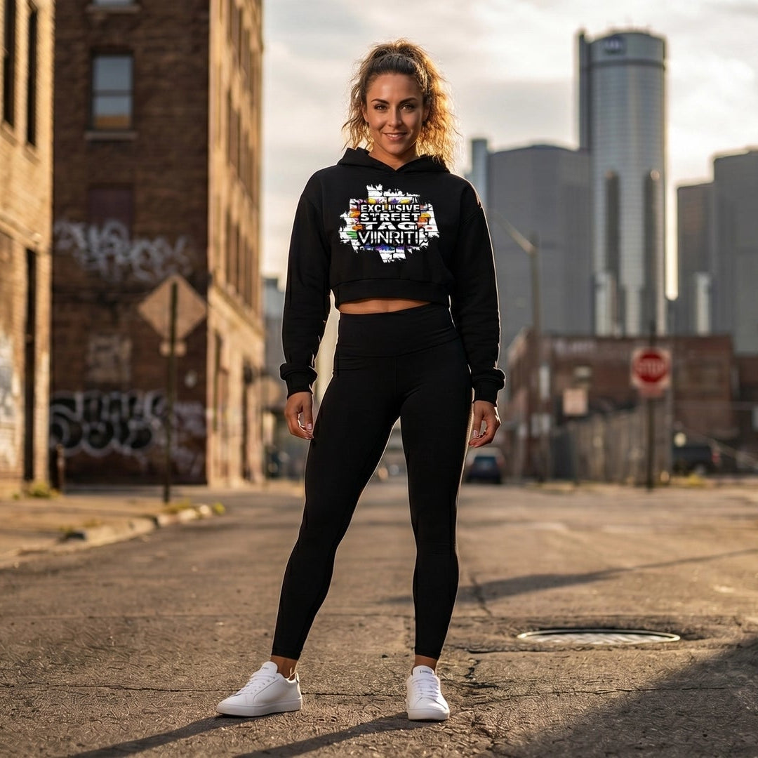 """""VIINRITI EXCLUSIVE Essential Cropped Hoodie